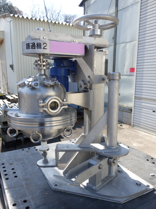 練込液篩過機<br><br>濾過機