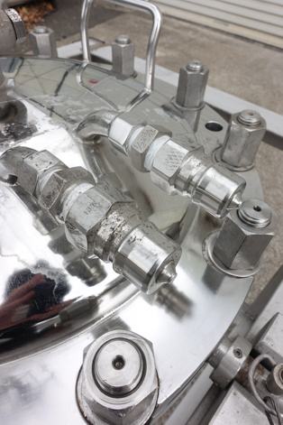 ジャケット付き<br>メンブレンフィルター<br><br>単板式ろ過器