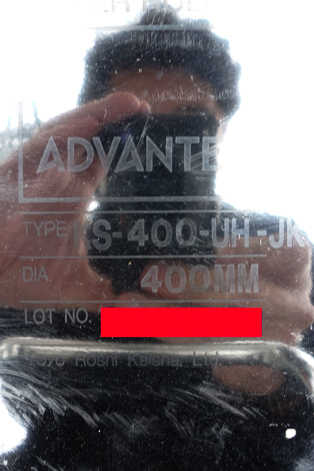 ジャケット付き<br>メンブレンフィルター<br><br>単板式ろ過器