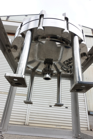 ジャケット付き<br>メンブレンフィルター<br><br>単板式ろ過器