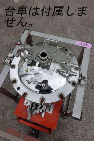 ジャケット付き<br>メンブレンフィルター<br><br>単板式ろ過器