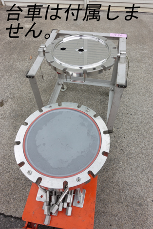 ジャケット付き<br>メンブレンフィルター<br><br>単板式ろ過器