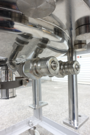 ジャケット付き<br>メンブレンフィルター<br><br>単板式ろ過器