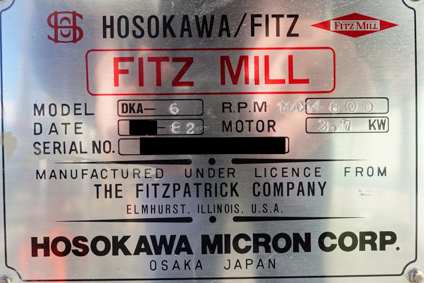 フイッツミル<br><br>フィッツミル<br><br>FITZ MILL