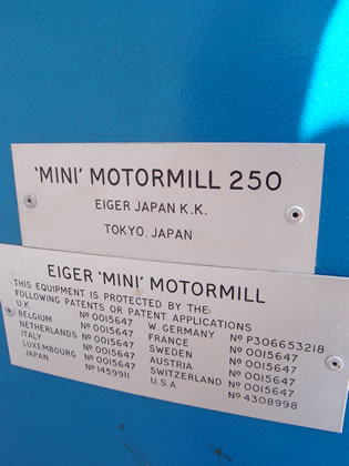 モーター<br>ミル<br><br>MOTOR<br>MILL