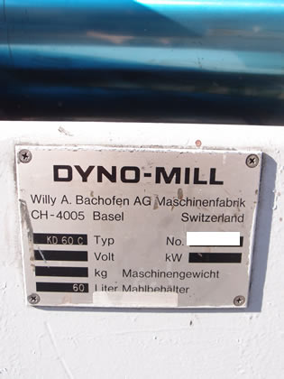 ダイノーミル<br><br>ビーズミル