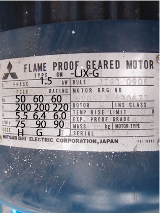 ポットミル台<br>(防爆)