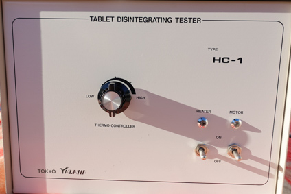 錠剤崩壊度試験器