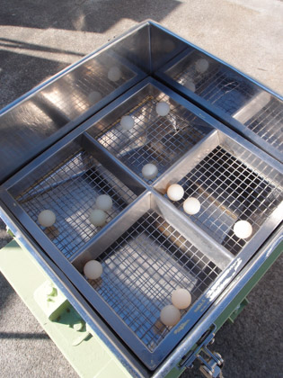 角形遊動<br>ふるい機<br><br>ジャイロ<br>シフター