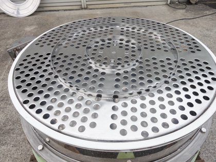 外リング<br>佐藤式<br>円形振動<br>ふるい機