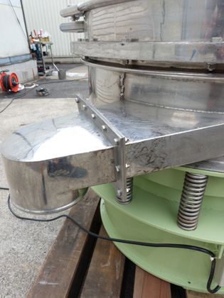 外リング<br>佐藤式<br>円形振動<br>ふるい機