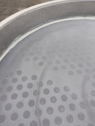 外リング<br>佐藤式<br>円形振動<br>ふるい機