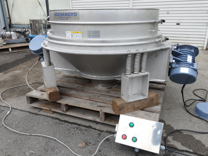 カートリッジ式<br>直下型<br>振動ふるい機