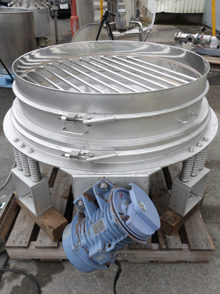 カートリッジ式<br>直下型<br>振動ふるい機