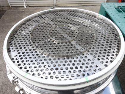 カートリッジ式<br>振動ふるい機