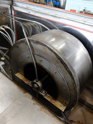 外観ステンレス仕様<br>箱型棚段式熱風乾燥機<br>(3号機)