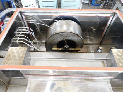 外観ステンレス仕様<br>箱型棚段式熱風乾燥機<br>(3号機)