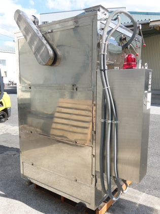 外観ステンレス仕様<br>箱型棚段式熱風乾燥機<br>(3号機)