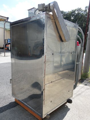 外観ステンレス仕様<br>箱型棚段式熱風乾燥機<br>(3号機)