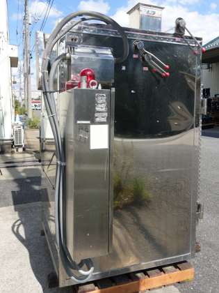 外観ステンレス仕様<br>箱型棚段式熱風乾燥機<br>(3号機)