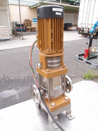 多段渦巻き<br>インライン<br>ポンプ