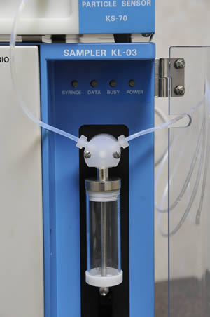 光遮へい型<br>自動微粒子<br>測定装置