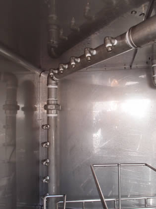温水<br>高圧部品<br>洗浄機