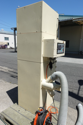 パルス逆洗<br>HEPAフィルター付き<br>電子集塵機