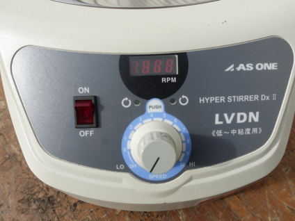 マグネットスターラー<br><br>ハイパースターラー<br>システム DxII<br><br>低粘度～中粘度